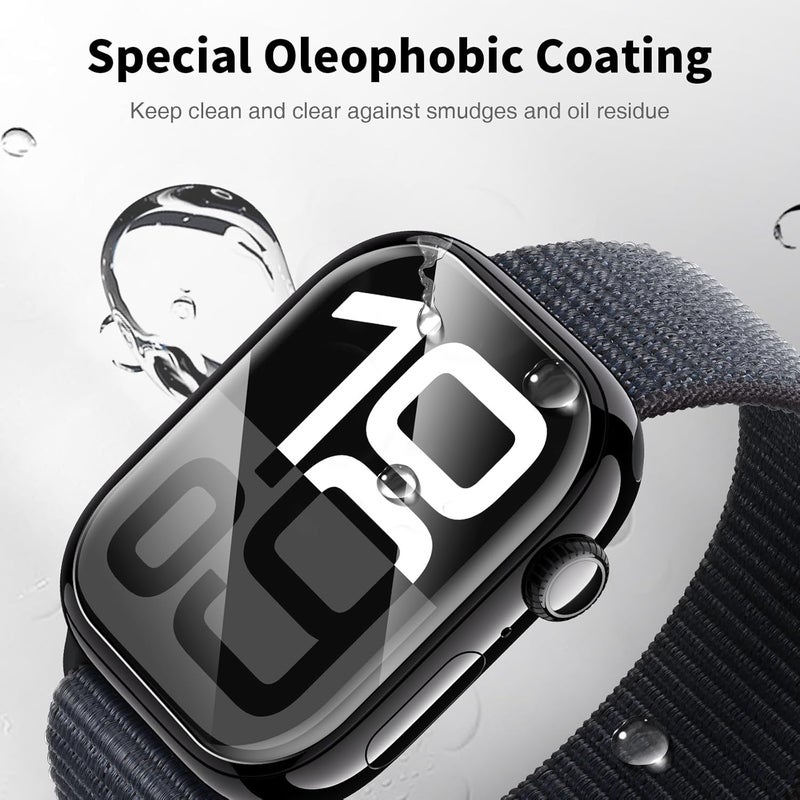 LK 6 Pack for Apple Watch Series 11 Screen Protector 46mm Series 10 [Flexible TPU Not Glass] Self-Healing, Max Coverage, Bubble Free, HD Clear Screen Protector for iWatch S11/S10 46mm, Anti-Scratch - Image 4